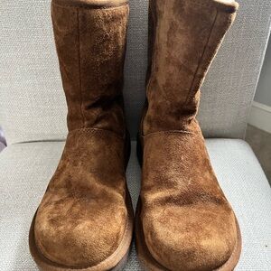 UGG Chestnut Suede Boots